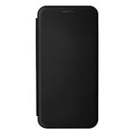 Korthållare, ringrem, kolfiberstruktur, reptåligt, fallsäkert, självabsorberande magnetisk stängning, läderfodral med stativ för Xiaomi Redmi Note 11 5G (Kina) (MediaTek)/Redmi Note 11T 5G/Redmi Note 11S 5G