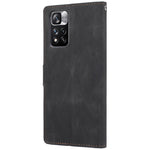 Magnetic Classic Style PU Leather Wallet Case Stand Anti-Scratch Full Protective Phone Cover with Strap for Xiaomi Redmi Note 11 Pro 5G (China) (MediaTek)/Note 11 Pro+ 5G