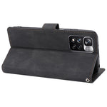 Magnetic Classic Style PU Leather Wallet Case Stand Anti-Scratch Full Protective Phone Cover with Strap for Xiaomi Redmi Note 11 Pro 5G (China) (MediaTek)/Note 11 Pro+ 5G
