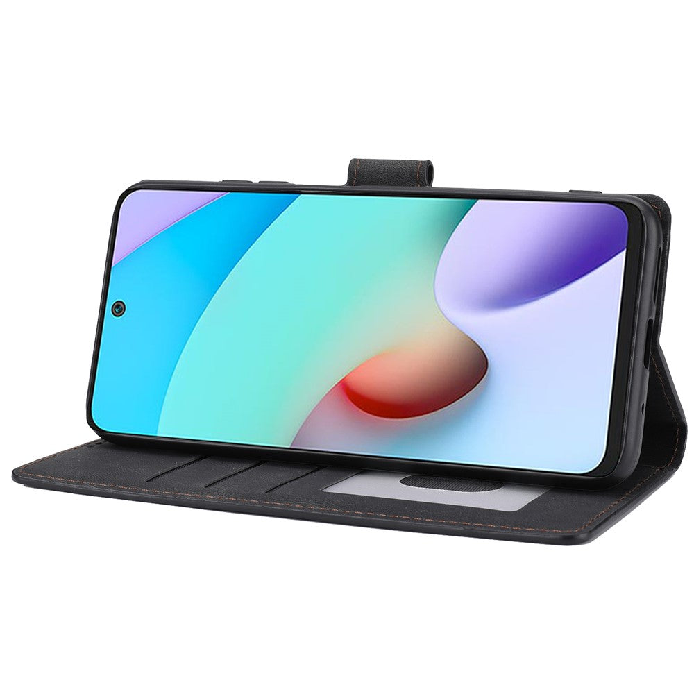 Magnetic Classic Style PU Leather Wallet Case Stand Anti-Scratch Full Protective Phone Cover with Strap for Xiaomi Redmi Note 11 Pro 5G (China) (MediaTek)/Note 11 Pro+ 5G