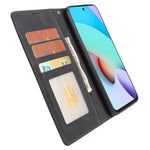 Magnetic Classic Style PU Leather Wallet Case Stand Anti-Scratch Full Protective Phone Cover with Strap for Xiaomi Redmi Note 11 Pro 5G (China) (MediaTek)/Note 11 Pro+ 5G