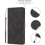 Magnetic Classic Style PU Leather Wallet Case Stand Anti-Scratch Full Protective Phone Cover with Strap for Xiaomi Redmi Note 11 Pro 5G (China) (MediaTek)/Note 11 Pro+ 5G