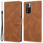 Magnetic Classic Style PU Leather Wallet Case Stand Anti-Scratch Full Protective Phone Cover with Strap for Xiaomi Redmi Note 11 Pro 5G (China) (MediaTek)/Note 11 Pro+ 5G