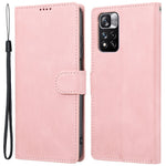Magnetic Classic Style PU Leather Wallet Case Stand Anti-Scratch Full Protective Phone Cover with Strap for Xiaomi Redmi Note 11 Pro 5G (China) (MediaTek)/Note 11 Pro+ 5G