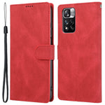 Magnetic Classic Style PU Leather Wallet Case Stand Anti-Scratch Full Protective Phone Cover with Strap for Xiaomi Redmi Note 11 Pro 5G (China) (MediaTek)/Note 11 Pro+ 5G