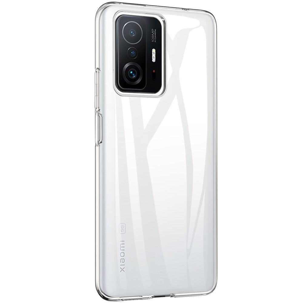Flexible Mobile Phone Case HD Clear Soft TPU Anti-Scratch Protective Phone Cover for Xiaomi 11T Pro / Xiaomi 11T