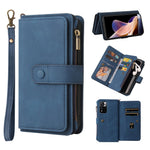 For Xiaomi Redmi Note 11 Pro 5G (China) (Mediatek) / Note 11 Pro+ 5G Zipper Wallet Case with 15 Card Slots and Strap Leather Phone Cover