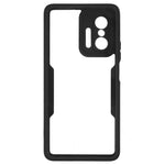 Kameralinsskydd Akryl + TPU Heltäckande Hybrid Mobilskal med PET-skärmfilm för Xiaomi 11T/11T Pro
