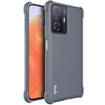 IMAK Kraftigt Hörnskydd Matt TPU Fallskyddsskal med Skärmskydd för Xiaomi 11T / 11T Pro