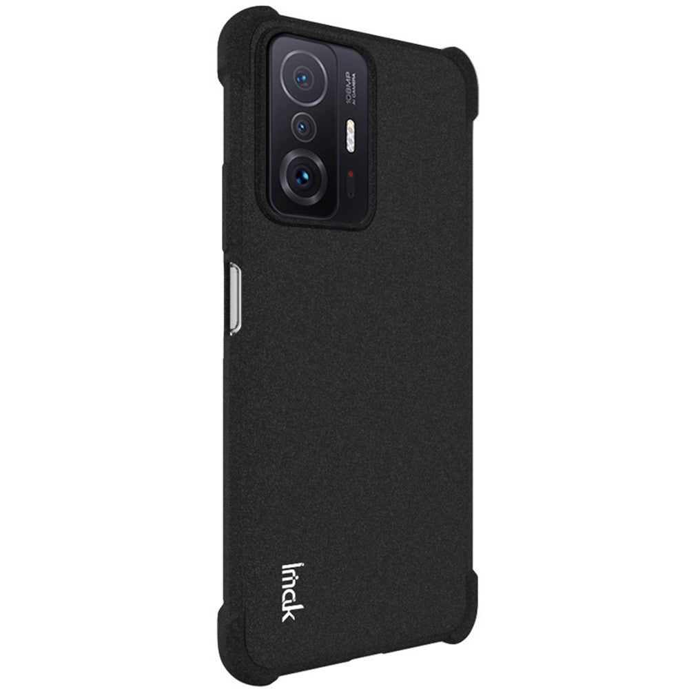 IMAK Heavy Duty Corner Protection Matte TPU Anti-Fall Case with Screen Protector for Xiaomi 11T / 11T Pro