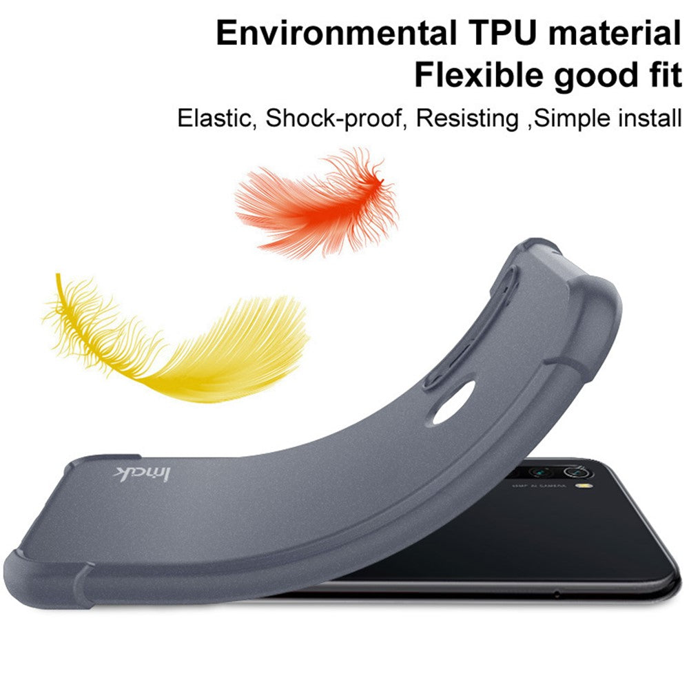 IMAK Heavy Duty Corner Protection Matte TPU Anti-Fall Case with Screen Protector for Xiaomi 11T / 11T Pro