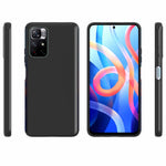 10Pcs/Pack Soft TPU Double-sided Matte Finish Protective Cell Phone Back Cover for Xiaomi Redmi Note 11 5G (China) (MediaTek)/Redmi Note 11T 5G/Redmi Note 11S 5G
