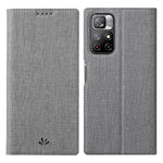 VILI DMX-serien reptålig mobilmobilväska PU-läder stativ automatiskt magnetiskt stängt mobilskal för Xiaomi Redmi Note 11 5G (Kina) (MediaTek)/Note 11S 5G/Note 11T 5G