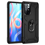 Ring Kickstand Function Anti-scratch Shockproof Hard PC Soft TPU Protective Case for Xiaomi Redmi Note 11 5G (China) (MediaTek)/Redmi Note 11T 5G/Note 11S 5G