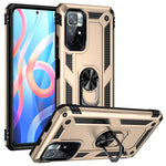 Ringstöd Funktion Reptålig Stötsäker Hårt PC Mjukt TPU Skyddsskal för Xiaomi Redmi Note 11 5G (Kina) (MediaTek)/Redmi Note 11T 5G/Note 11S 5G