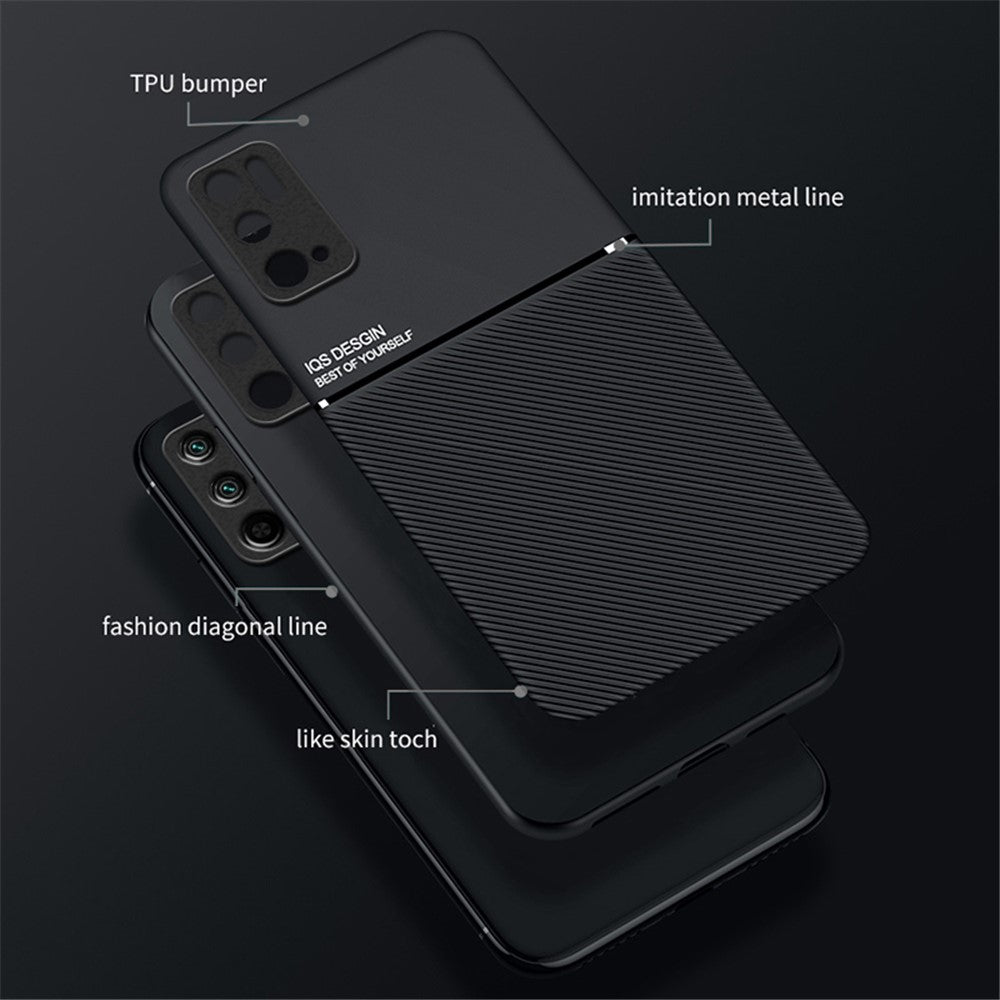 Imprinted Anti-drop Phone Case TPU + PU Leather Coated Shockproof Protector for Xiaomi Redmi Note 10 5G/Note 10T 5G/Poco M3 Pro 4G/5G