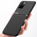 Stötsäkert mobilfodral TPU-mobilskal PU-läder stötsäkert mobilfodral med inbyggd magnetisk metallplåt för Xiaomi Redmi Note 11 4G (MediaTek)/Redmi 10 4G (2021)/Redmi 10 2022 4G