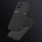 Fingeraftryksafvisende, støvtæt mobilcover i TPU + PU-læder, stødsikkert cover med indbygget magnetisk metalplade til Xiaomi Redmi Note 11 5G (Kina) (MediaTek)/Redmi Note 11T 5G/Note 11S 5G