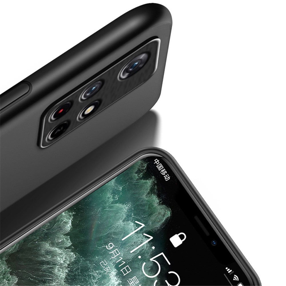 Mobile Phone Case TPU + PU Leather Shockproof Phone Cover with Built-in Magnetic Metal Sheet for Xiaomi Redmi Note 11 Pro+ 5G/Note 11 Pro 5G (China) (MediaTek)