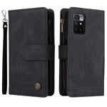 For Xiaomi Redmi Note 11 4G (MediaTek) / Redmi 10 4G (2021) / Redmi 10 2022 4G / 10 Prime PU Leather Phone Case Wallet Stand Protective Cover
