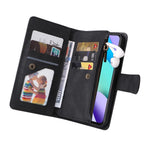 For Xiaomi Redmi Note 11 4G (MediaTek) / Redmi 10 4G (2021) / Redmi 10 2022 4G / 10 Prime PU Leather Phone Case Wallet Stand Protective Cover
