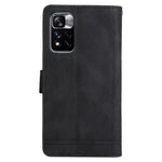 For Xiaomi Redmi Note 11 Pro 5G (China) (MediaTek) / Note 11 Pro+ 5G Zipper Pocket Wallet Case PU Leather Stand Phone Cover