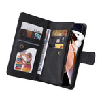 For Xiaomi Redmi Note 11 Pro 5G (China) (MediaTek) / Note 11 Pro+ 5G Zipper Pocket Wallet Case PU Leather Stand Phone Cover