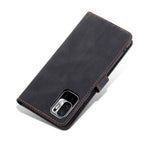 AZNS Leather Case Scratch-resistant Wallet Stand Phone Cover for Xiaomi Poco M3 Pro 4G/5G/Redmi Note 10 5G/Redmi Note 10T 5G