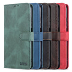 AZNS Leather Case Scratch-resistant Wallet Stand Phone Cover for Xiaomi Poco M3 Pro 4G/5G/Redmi Note 10 5G/Redmi Note 10T 5G