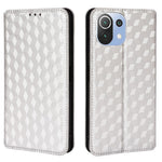 Magnetiskt, automatiskt stängande, PU-läderfodral med stativ, plånbok för Xiaomi 11 Lite 5G NE/Mi 11 Lite 4G/5G