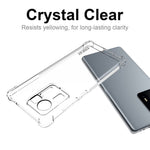 ENKAY HAT PRINCE Anti-slip Side Edge Thickened Corners Transparent TPU Phone Case for Xiaomi Mix 4