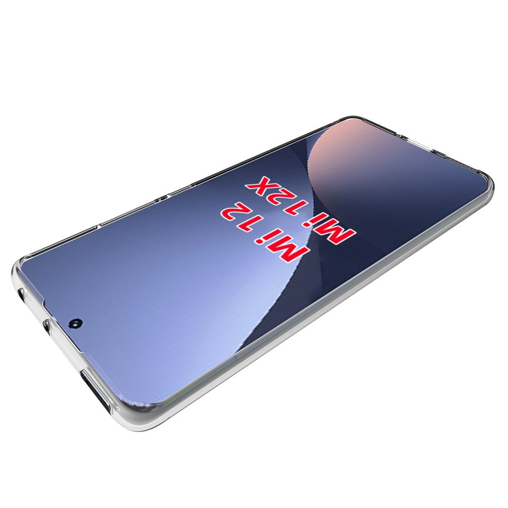 10Pcs/Pack Inner Watermark-resistant Transparent Soft TPU Phone Cover Protective Case for Xiaomi 12 5G/12X 5G/12S 5G