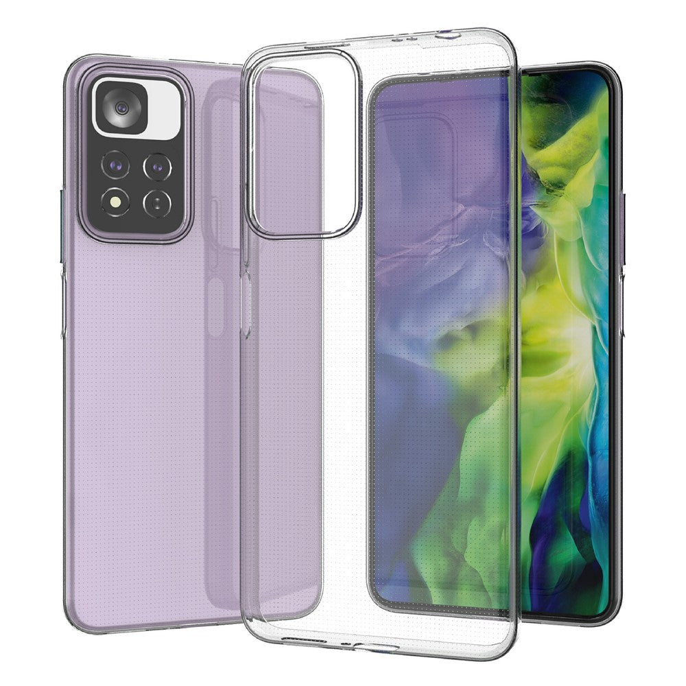 Ultratunt TPU-skal med genomskinligt skyddsfodral för Xiaomi Redmi Note 11 Pro+ 5G / Redmi Note 11 Pro 5G (Kina) (Mediatek)