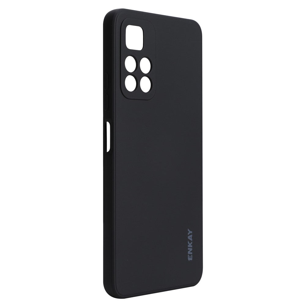 ENKAY HAT PRINCE Reptåligt mjukt flytande silikonskal med precisa utskärningar för Xiaomi Redmi Note 11 5G (Kina) (MediaTek)/Note 11S 5G/Note 11T 5G