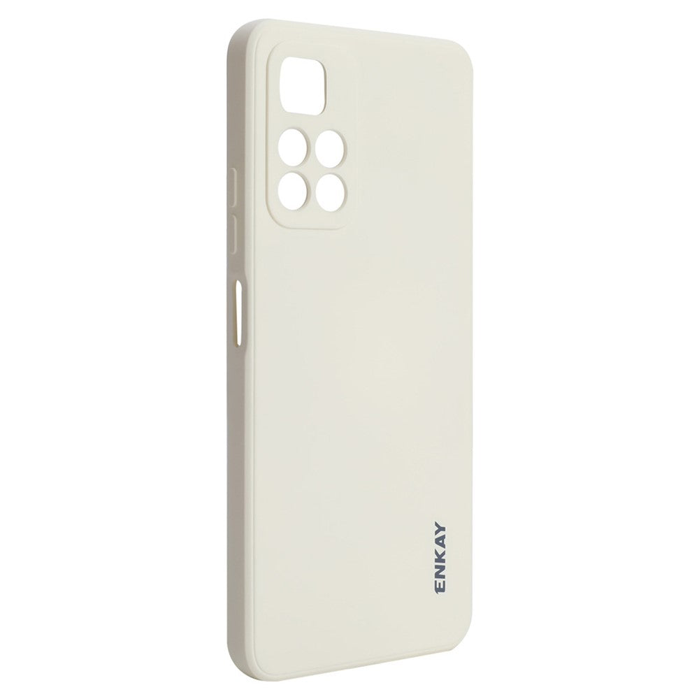 ENKAY HAT PRINCE Scratch-resistant Soft Liquid Silicone Case Precise Cutout Phone Cover for Xiaomi Redmi Note 11 5G (China) (MediaTek)/Note 11S 5G/Note 11T 5G