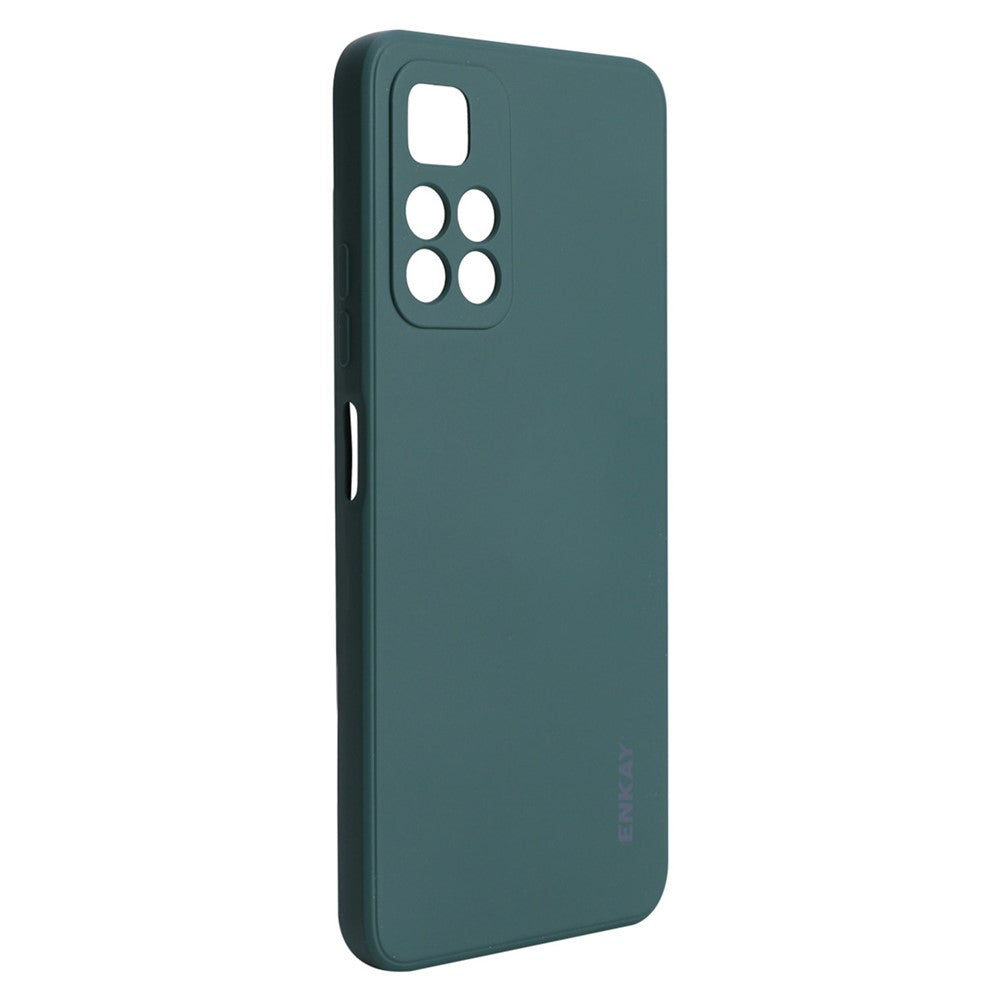 ENKAY HAT PRINCE Reptåligt mjukt flytande silikonskal med precisa utskärningar för Xiaomi Redmi Note 11 5G (Kina) (MediaTek)/Note 11S 5G/Note 11T 5G