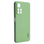 ENKAY HAT PRINCE ensfarvet silikonecover med lige kant og præcise udskæringer, stødsikkert mobilcover til Xiaomi Redmi Note 11 Pro 5G (Kina) (MediaTek)/Note 11 Pro+ 5G
