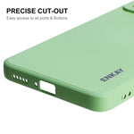 ENKAY HAT PRINCE ensfarvet silikonecover med lige kant og præcise udskæringer, stødsikkert mobilcover til Xiaomi Redmi Note 11 Pro 5G (Kina) (MediaTek)/Note 11 Pro+ 5G