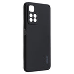 ENKAY HAT PRINCE ensfarvet silikonecover med lige kant og præcise udskæringer, stødsikkert mobilcover til Xiaomi Redmi Note 11 Pro 5G (Kina) (MediaTek)/Note 11 Pro+ 5G