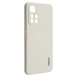 ENKAY HAT PRINCE ensfarvet silikonecover med lige kant og præcise udskæringer, stødsikkert mobilcover til Xiaomi Redmi Note 11 Pro 5G (Kina) (MediaTek)/Note 11 Pro+ 5G