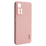 ENKAY HAT PRINCE ensfarvet silikonecover med lige kant og præcise udskæringer, stødsikkert mobilcover til Xiaomi Redmi Note 11 Pro 5G (Kina) (MediaTek)/Note 11 Pro+ 5G