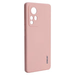 ENKAY HAT PRINCE til Xiaomi 12 Pro 5G / 12S Pro 5G / 12 Pro (Dimensity) 5G, ensfarvet med lige kant, faldsikkert flydende silikone-mobilcover med præcise udskæringer og ultratyndt design