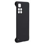ENKAY HAT PRINCE Rubberized Matte Framless Incomplete Covering Hard PC Phone Case Shell for Xiaomi Redmi Note 11 5G (China) (MediaTek)/Note 11S 5G/Note 11T 5G