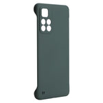 ENKAY HAT PRINCE Rubberized Matte Framless Incomplete Covering Hard PC Phone Case Shell for Xiaomi Redmi Note 11 5G (China) (MediaTek)/Note 11S 5G/Note 11T 5G
