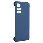 ENKAY HAT PRINCE Rubberized Matte Framless Incomplete Covering Hard PC Phone Case Shell for Xiaomi Redmi Note 11 5G (China) (MediaTek)/Note 11S 5G/Note 11T 5G