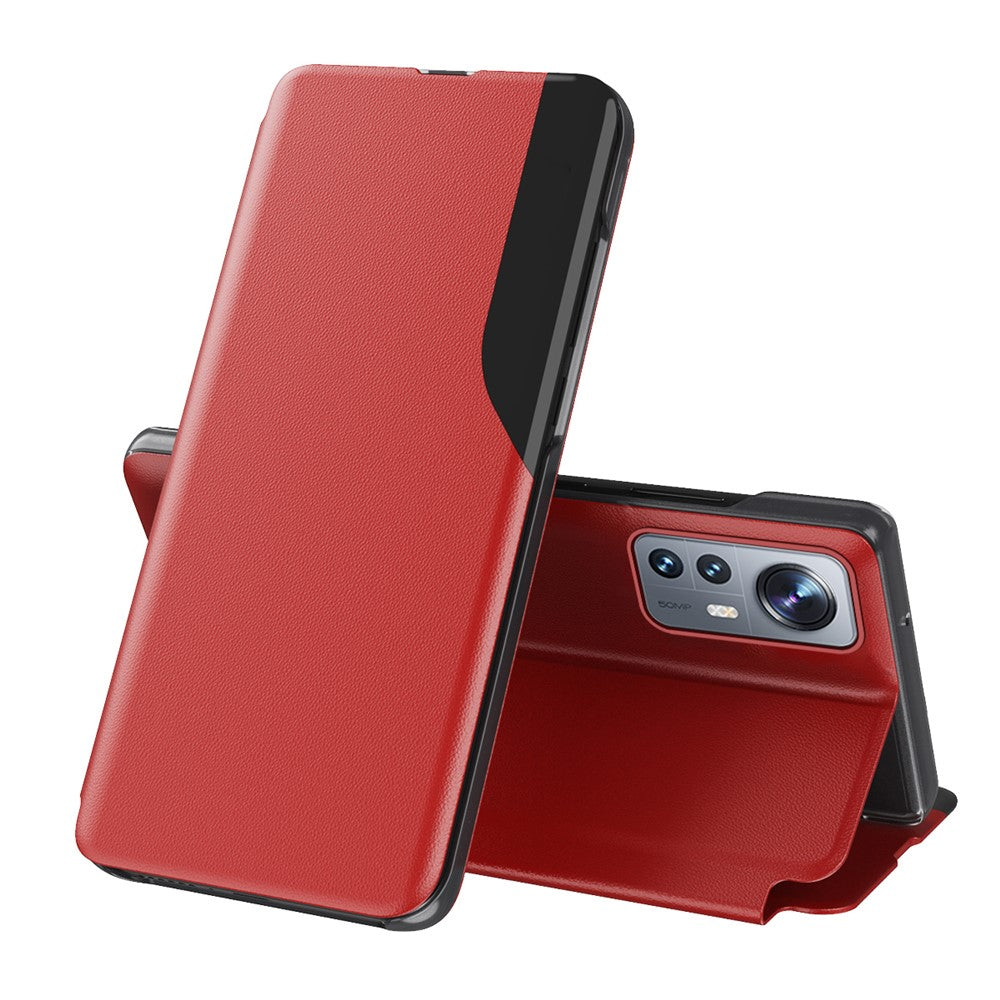 Phone Case Folio Flip PU Leather Stand Cover for Xiaomi 12 5G / 12X 5G / 12S 5G