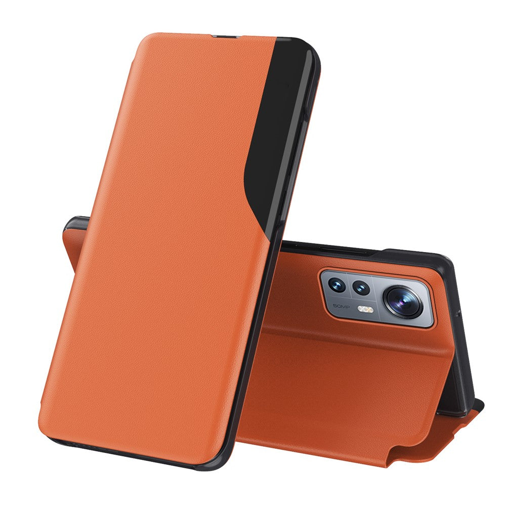 Phone Case Folio Flip PU Leather Stand Cover for Xiaomi 12 5G / 12X 5G / 12S 5G