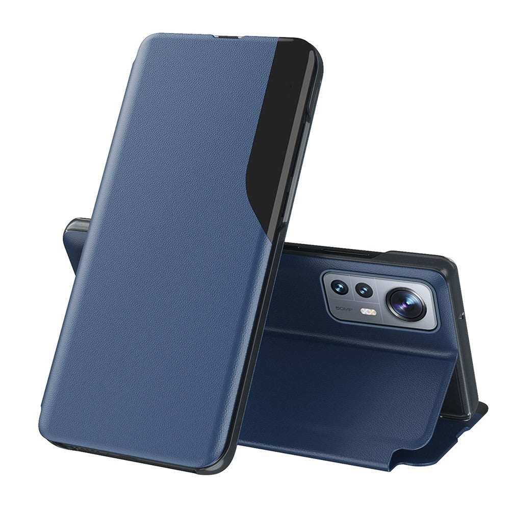 Phone Case Folio Flip PU Leather Stand Cover for Xiaomi 12 5G / 12X 5G / 12S 5G
