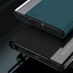 PU Leather + PC Foldable Stand Phone Case Shell for Xiaomi 12 Pro 5G / 12S Pro 5G  / 12 Pro (Dimensity) 5G