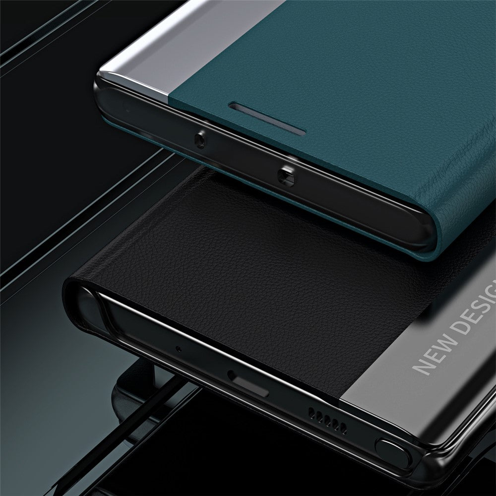 PU Leather + PC Foldable Stand Phone Case Shell for Xiaomi 12 Pro 5G / 12S Pro 5G  / 12 Pro (Dimensity) 5G